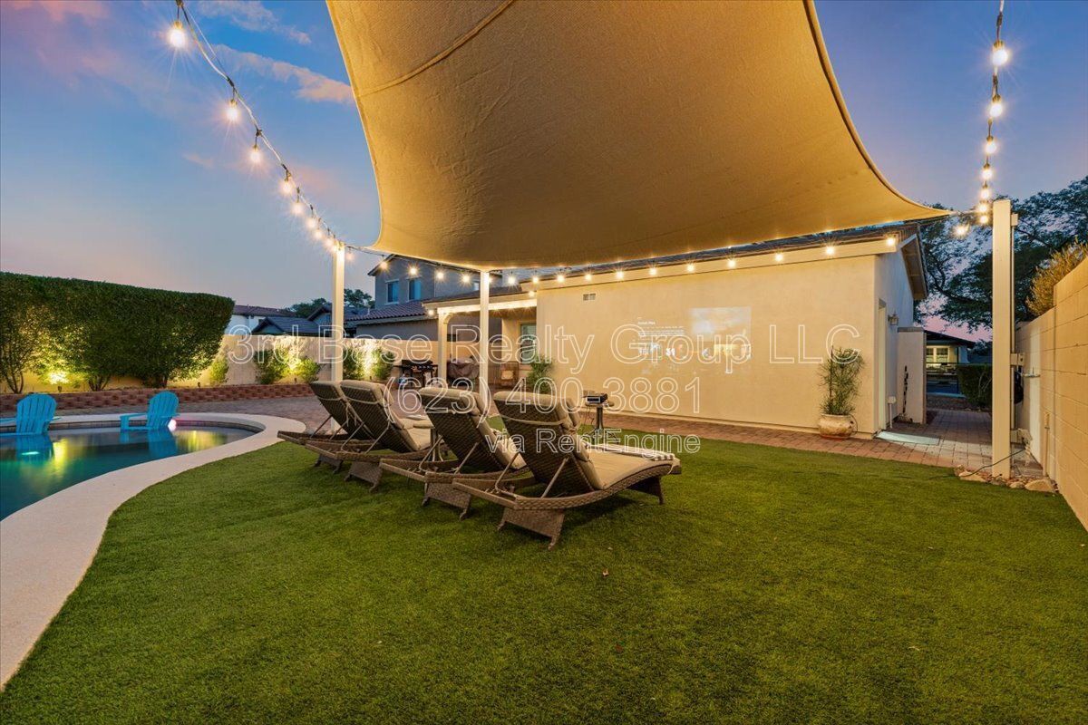 POOL and Spa. Resort Style Backyard in Verrado property image