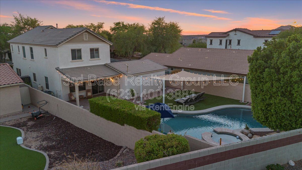 POOL and Spa. Resort Style Backyard in Verrado property image