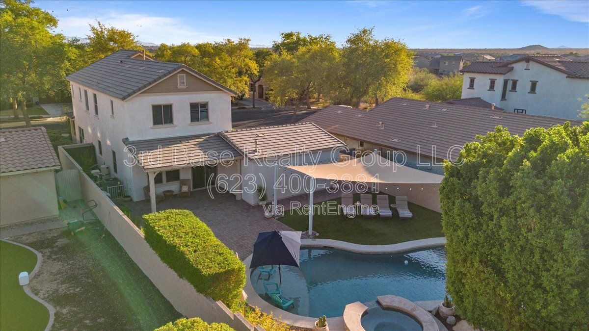 POOL and Spa. Resort Style Backyard in Verrado property image