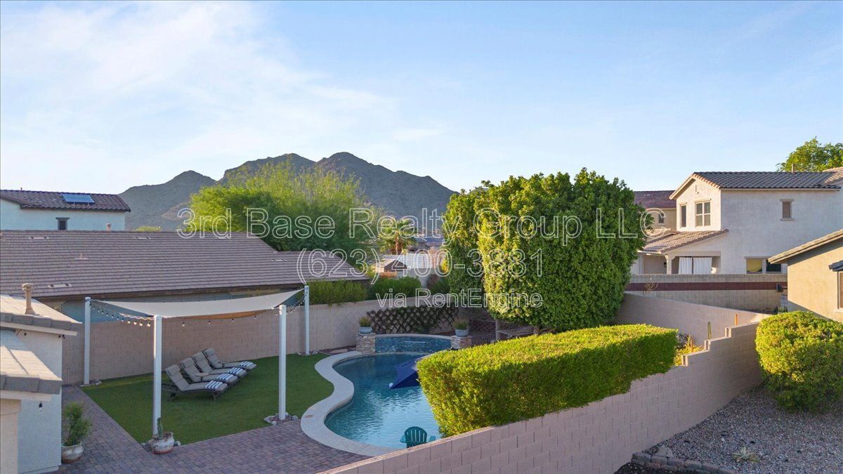 POOL and Spa. Resort Style Backyard in Verrado property image