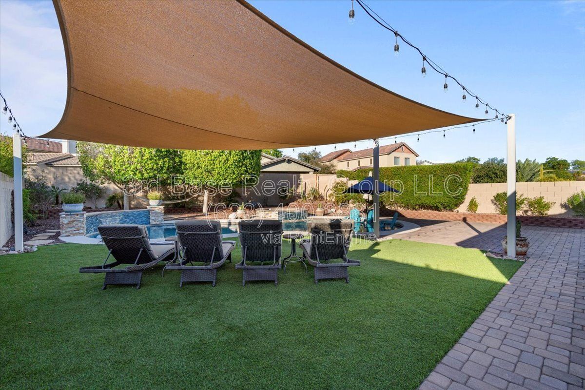 POOL and Spa. Resort Style Backyard in Verrado property image