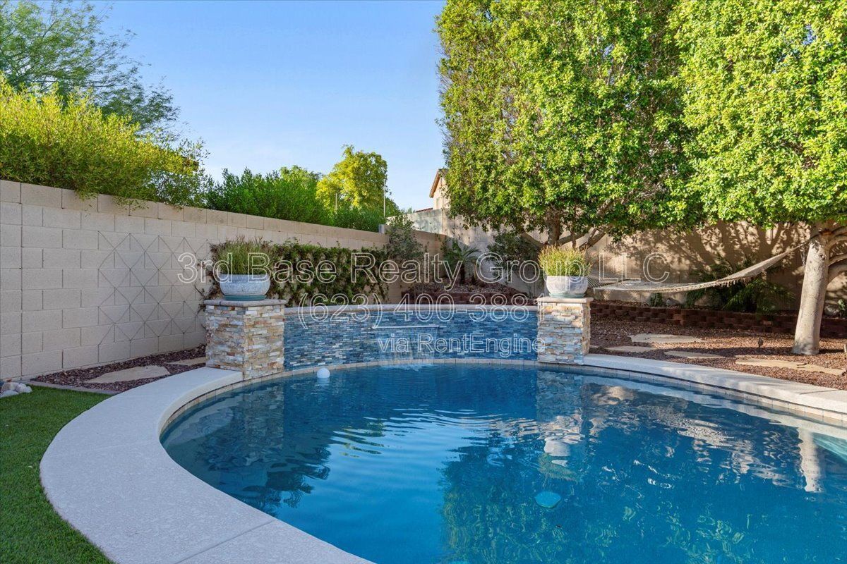 POOL and Spa. Resort Style Backyard in Verrado property image