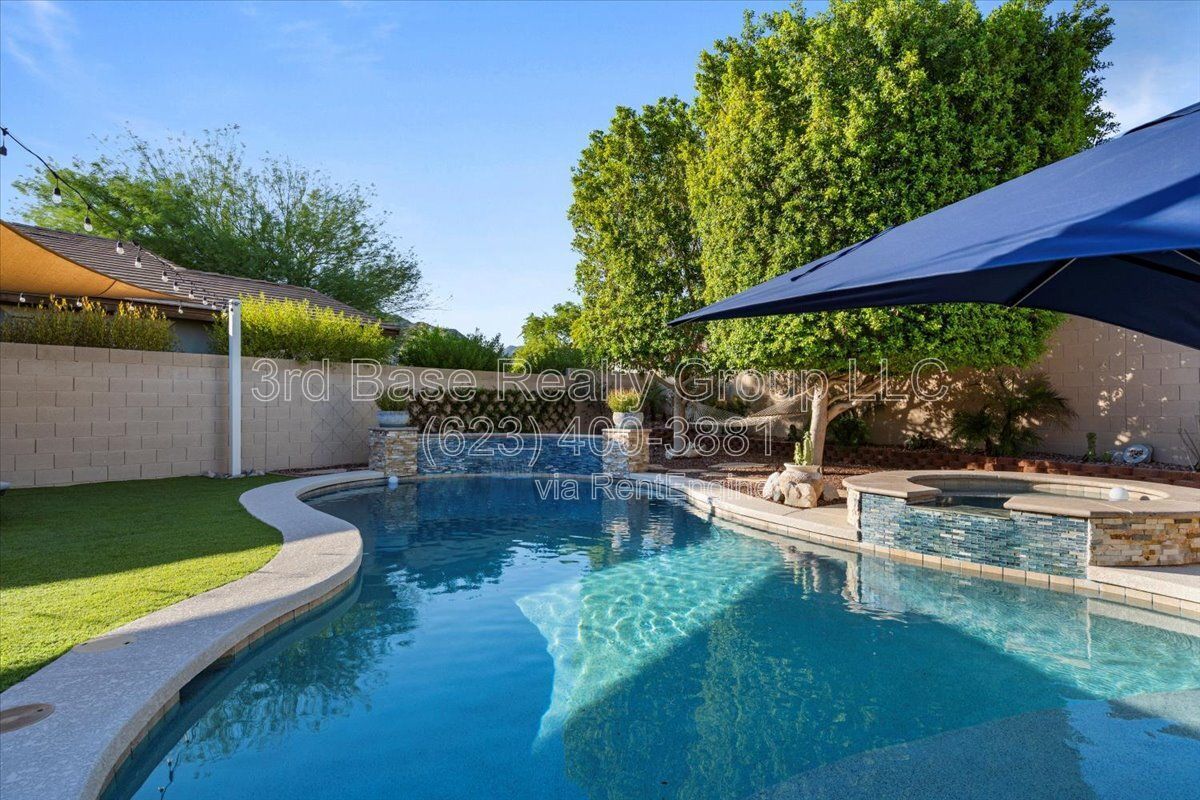 POOL and Spa. Resort Style Backyard in Verrado property image