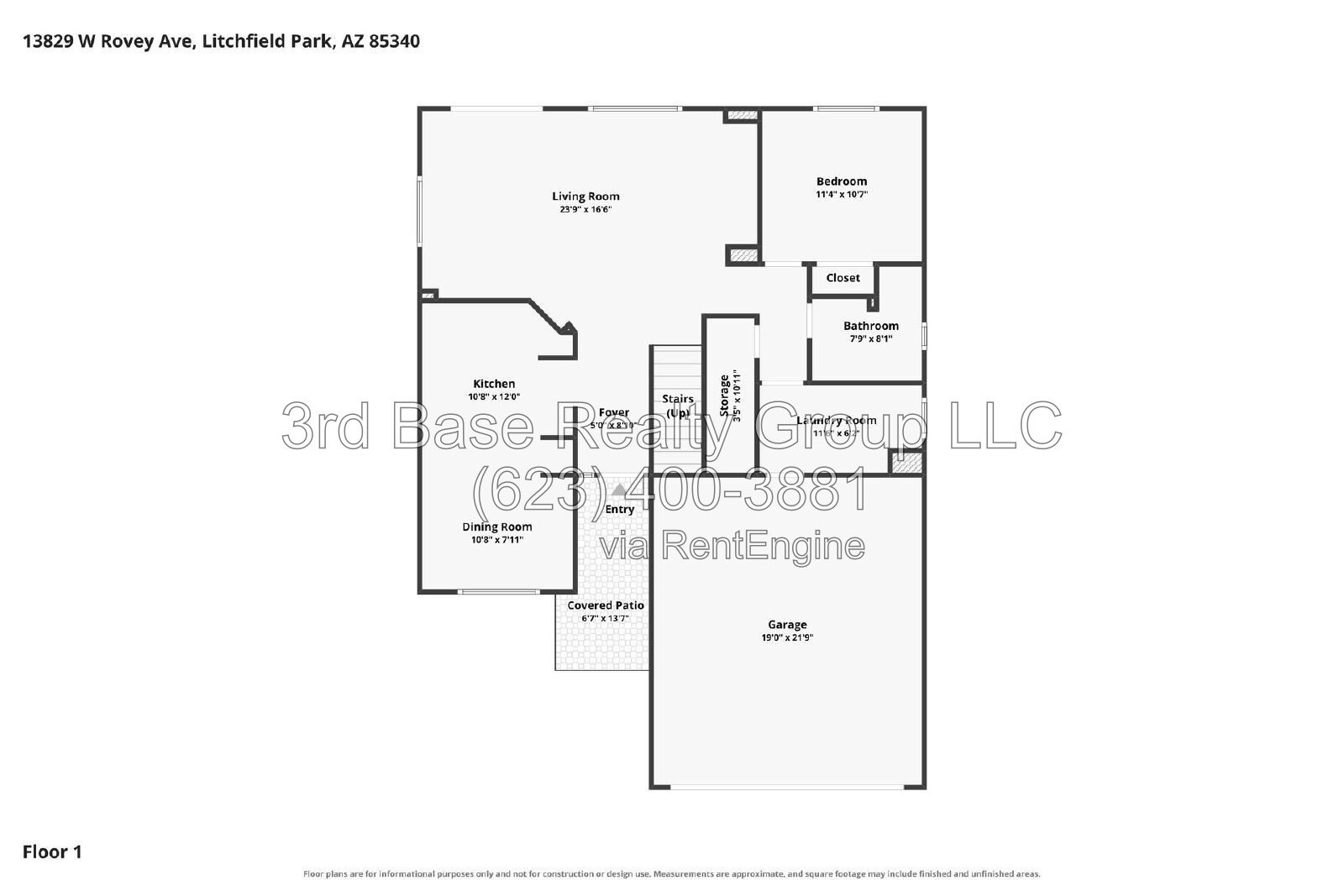 Desirable 3 bed 3 bath next to Luke AFB property image